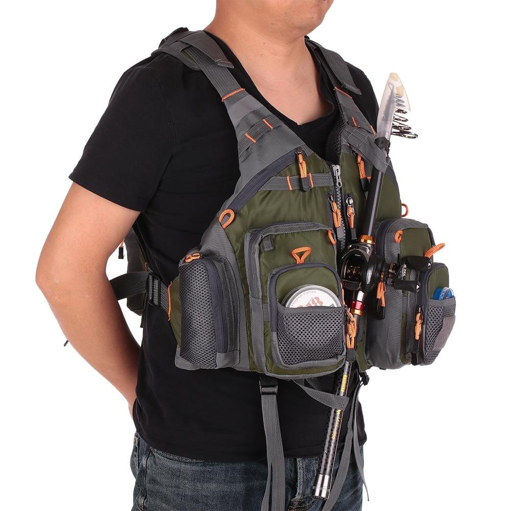 UltiVest - Multi-Pockets Fishing Life Vest