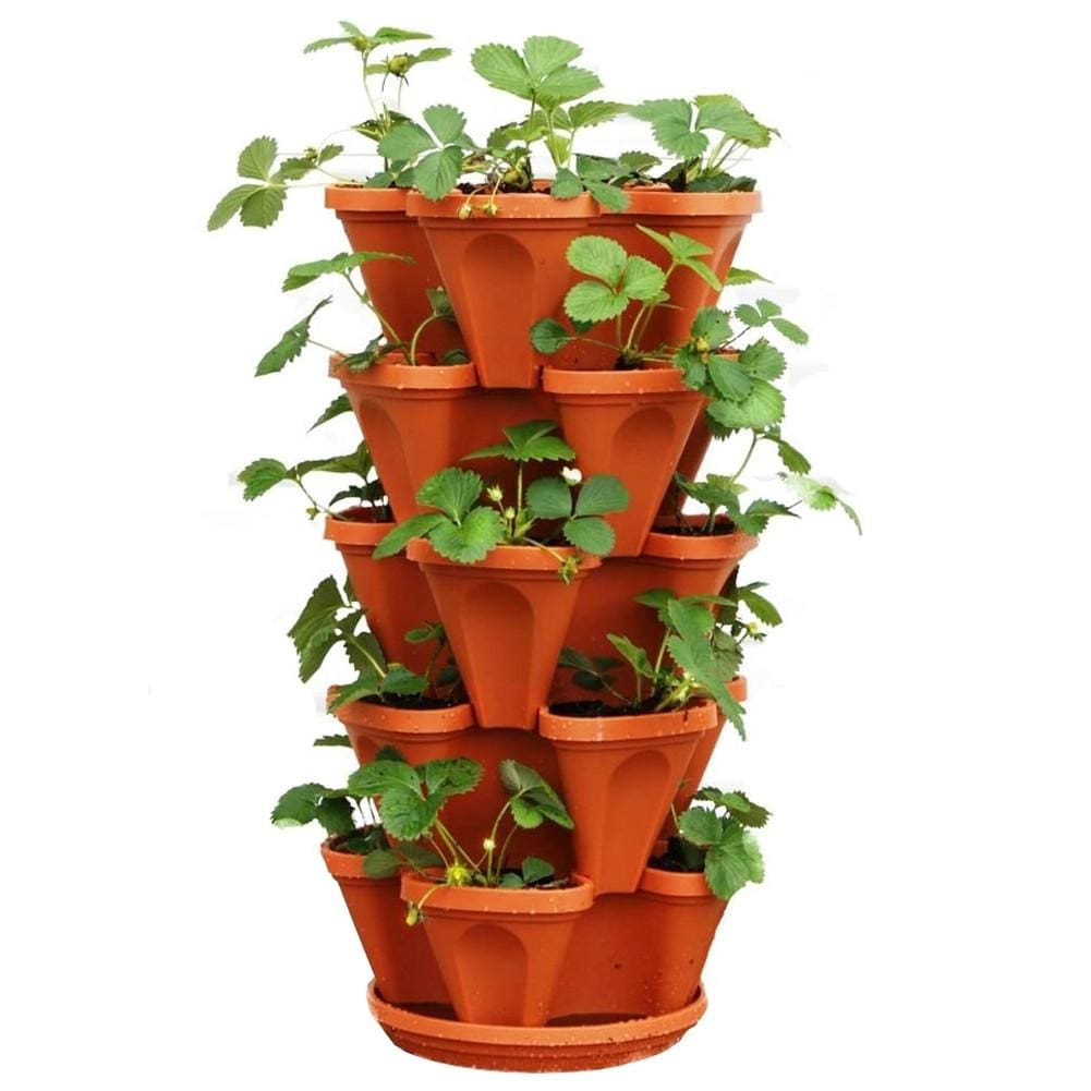 TowerGarden - 5 Tier Stackable Planter Set