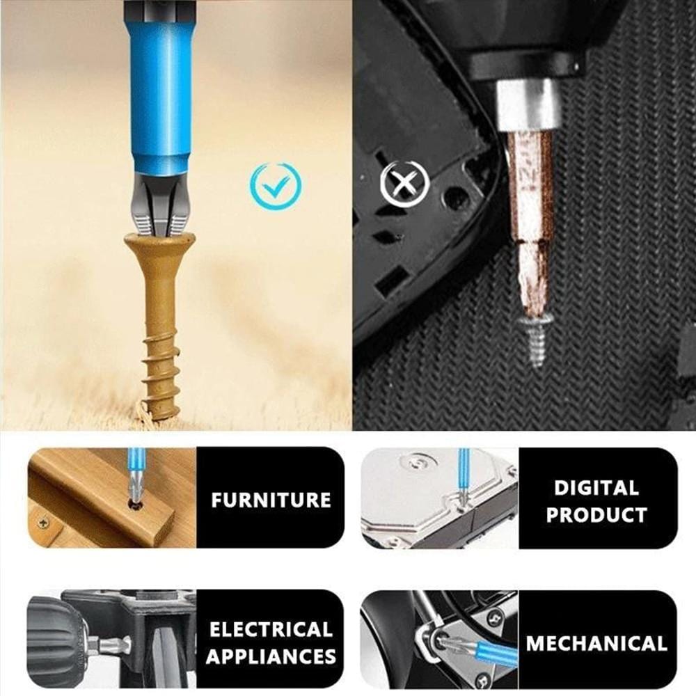 MagnaBits - Strong Magnetic Anti-Slip Drill Bit Set