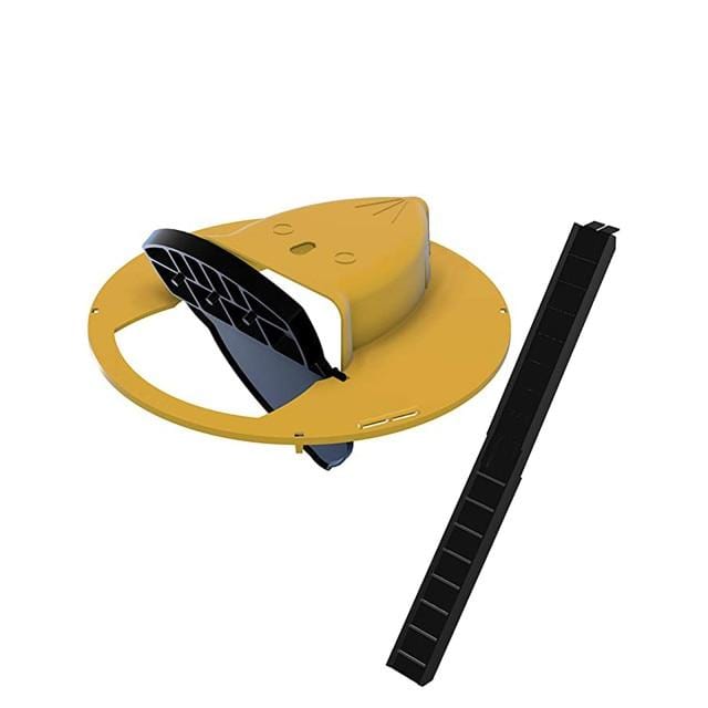 FlipTrap - Flip and Slide Bucket Lid Mouse Trap