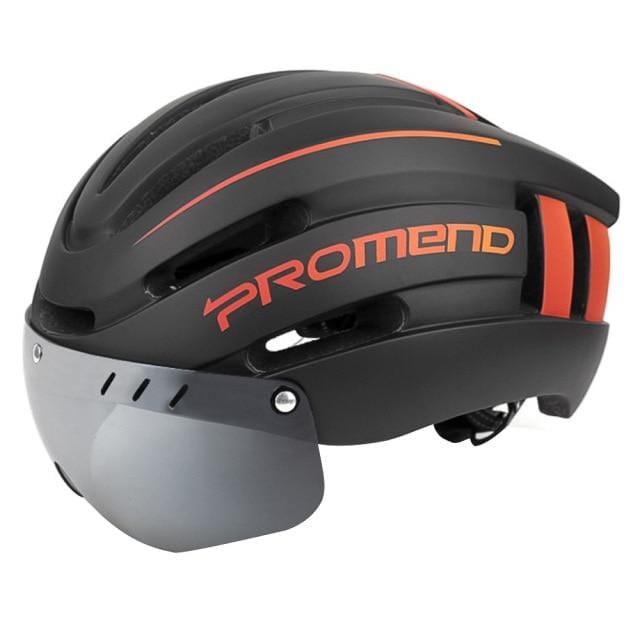 HelmetPlus - Multifunctional Bike Helmet With Magnetic Visor and LED Rear Light