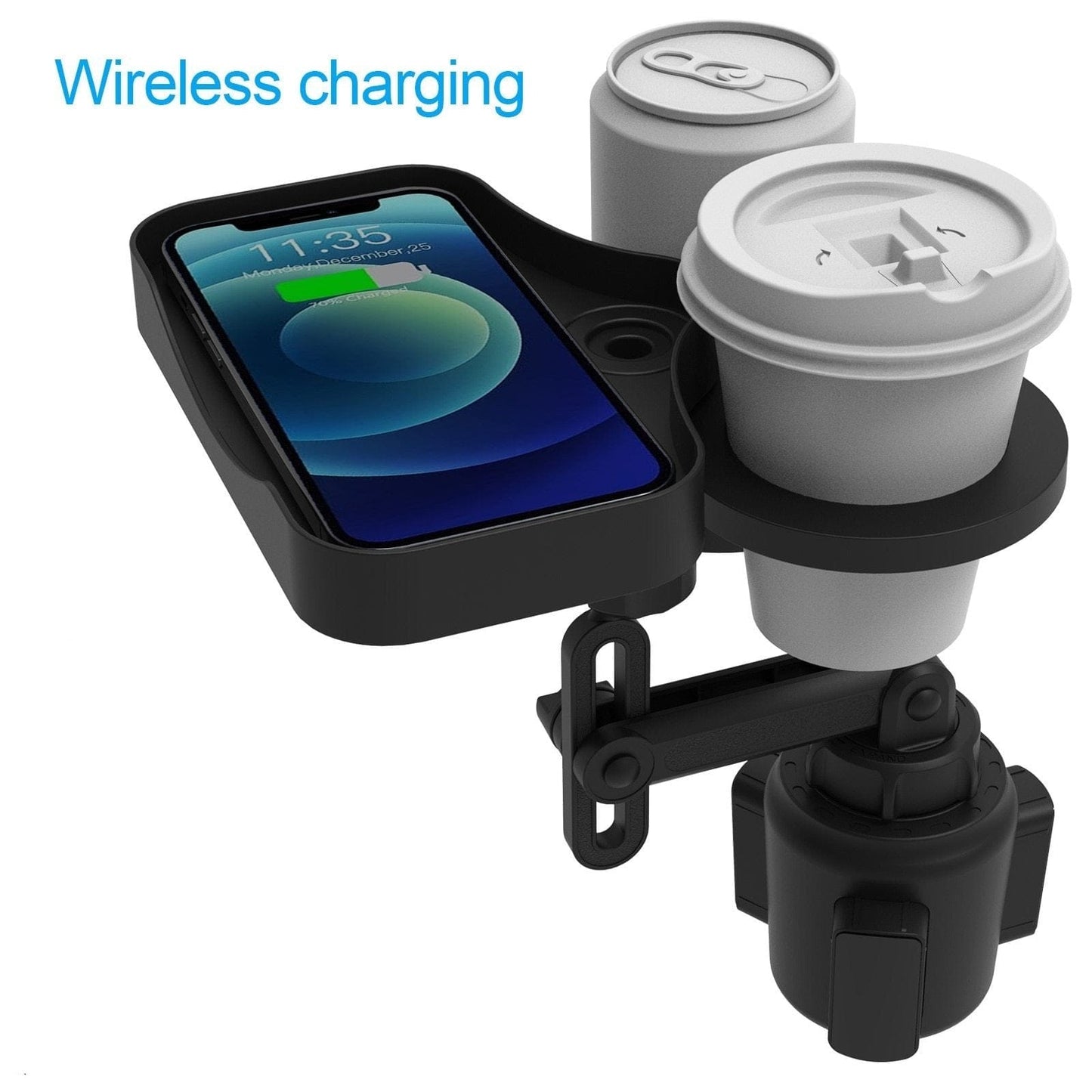 MultiCup - Multipurpose Cup Holder With Wireless Charger