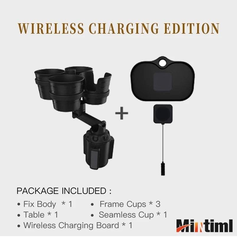 MultiCup - Multipurpose Cup Holder With Wireless Charger