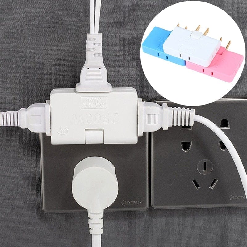 MultiPlug - 3 in 1 Rotatable Socket Converter