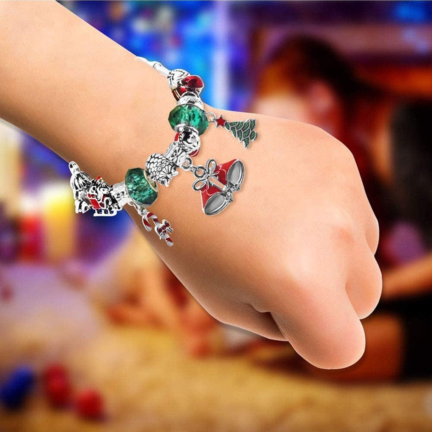 ChristmasCharm - Advent Christmas Countdown Calendar DIY Bracelet