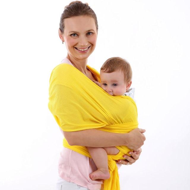 BebeRoo - Ergonomic Baby Sling Carrier Wrap