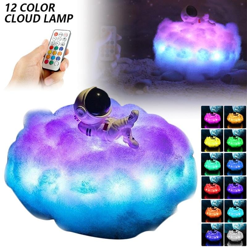 AstroPuff - Space Astronaut LED Night Lamp