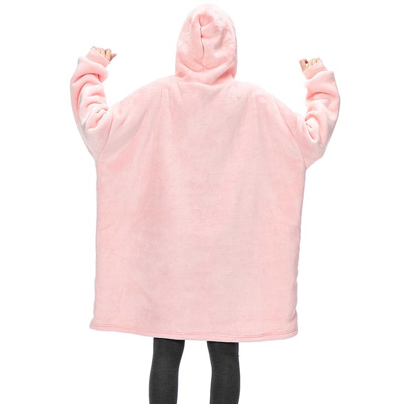 WearAHug - Winter Sherpa Oversized Hoodie Blanket