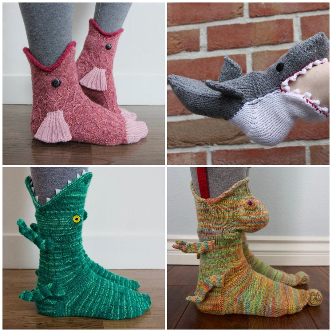 CuteSocks - Knitted Animal Warm Socks