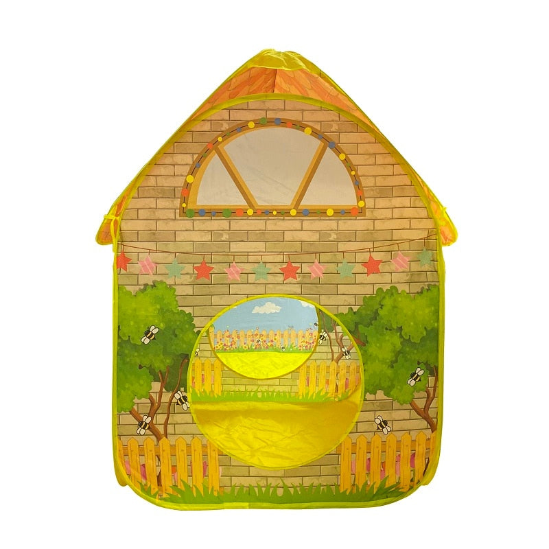 PopHouse - Pop Up Kids House Play Tent