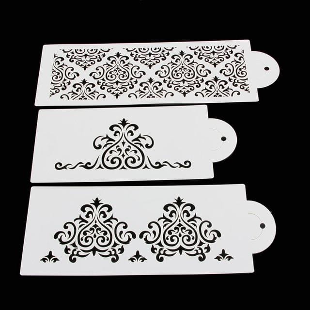 CakeWallArt - Cake Lace Decoration Stencil Set