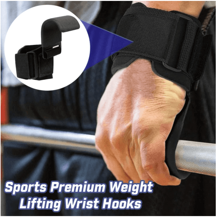 PowerLifer - Weight Lifting Wrist Hooks