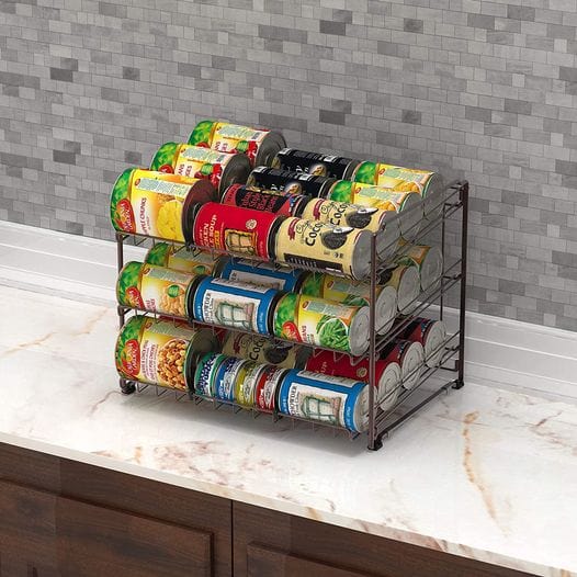 Stackable Can Rack Organizer