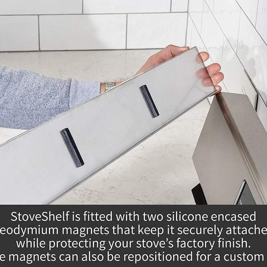 Magnetic Shelf for Kitchen Stove