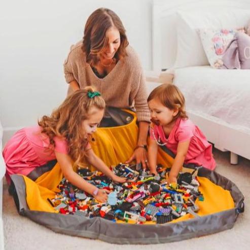 PlayNStore Mat - Slide Away Easy Toy Storage Play Mat