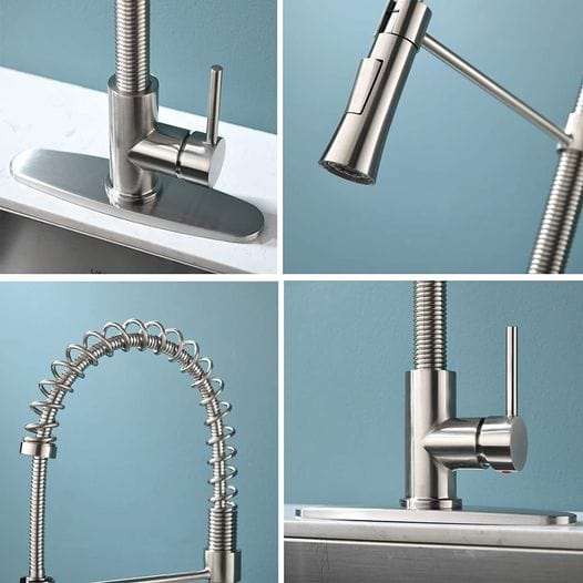 Kitchen Faucet w/ Pull Down Sprayer