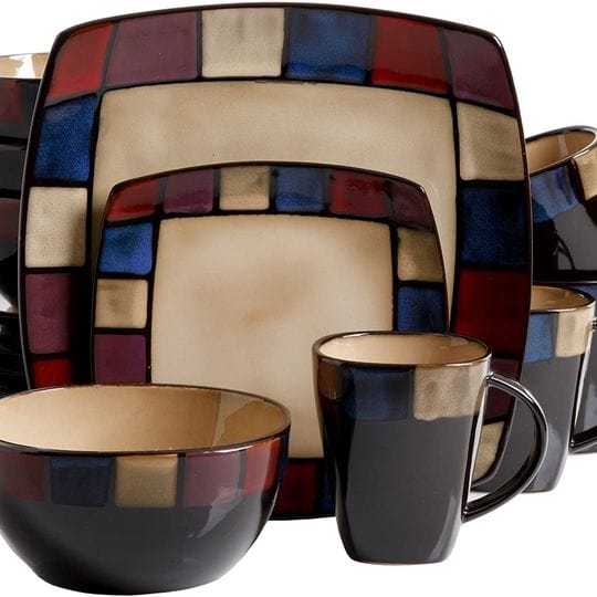 Square Dinnerware Set