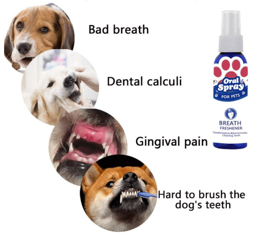 Pet Breath Freshener Oral Spray