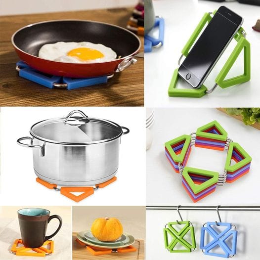 5 Silicone Trivet Mat