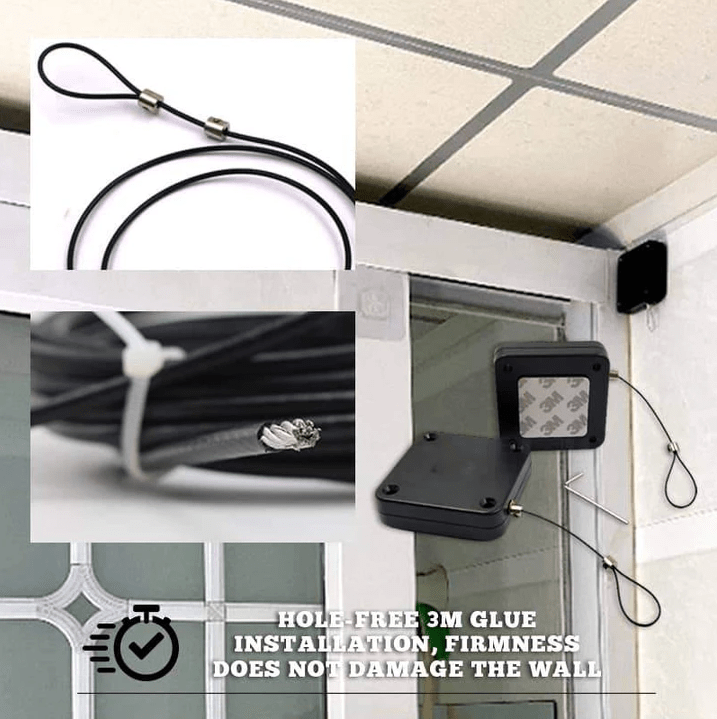 KeepClose - Punch-free Automatic Sensor Door Closer